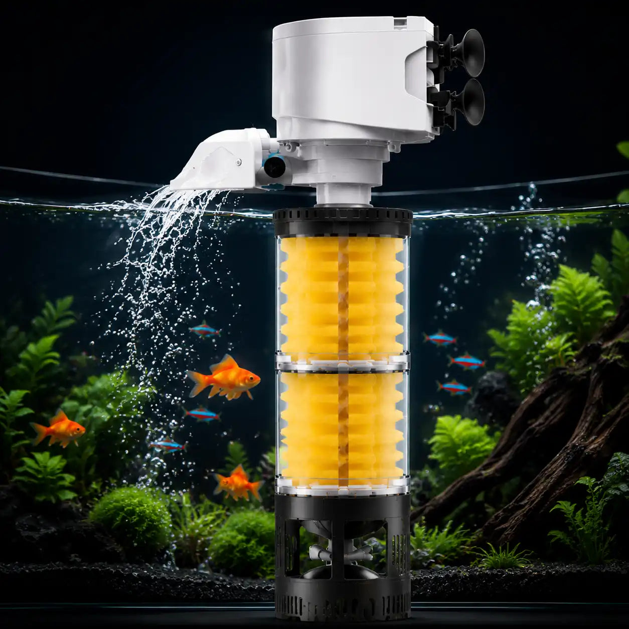Filtro Eléctrico Silencioso para Acuario