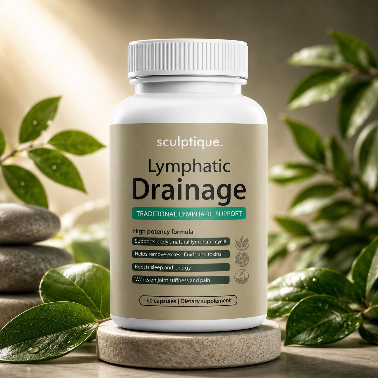 Sculptique Lymphatic Drainage Cápsulas
